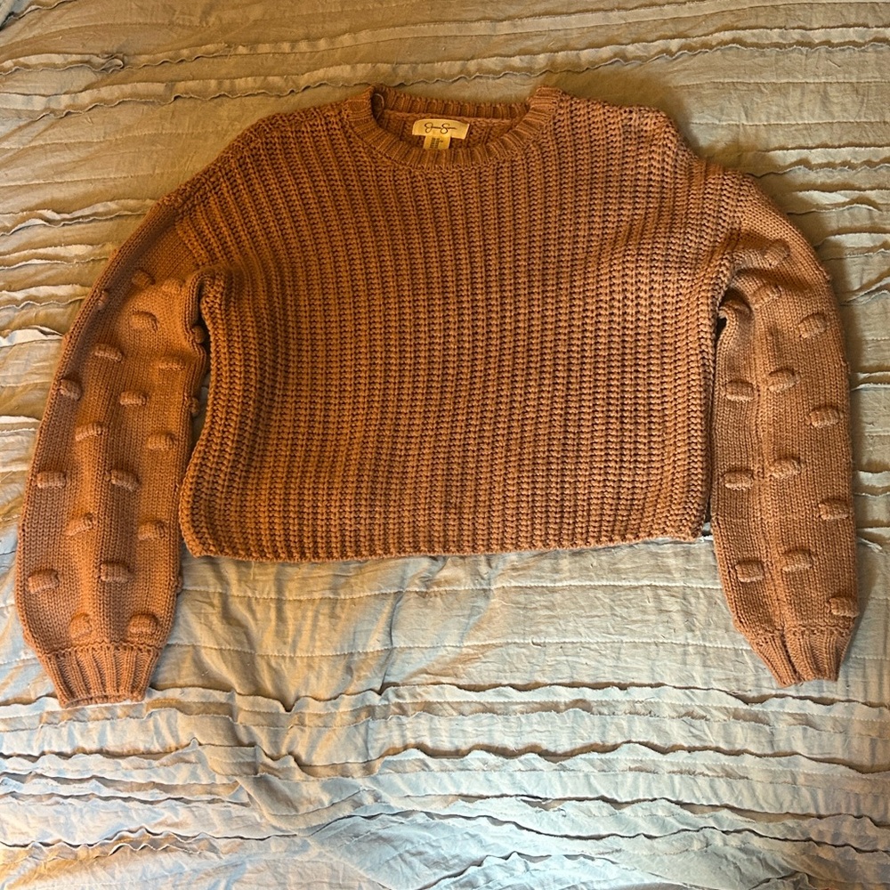 Jessica Simpson Tan Knit Sweater